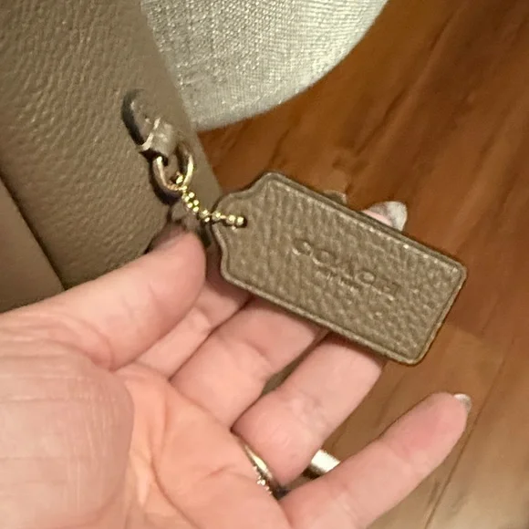 Dark Stone Coach Hadley convertible crossbody Leather Bag - Picture 4 of 7